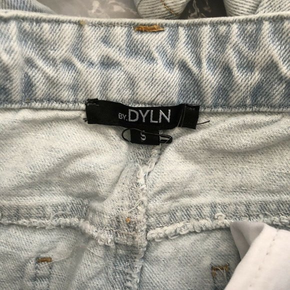 By Dyln Nakita Jeans Light Blue Denim Straight Leg S NWOT $129 - Picture 6 of 10